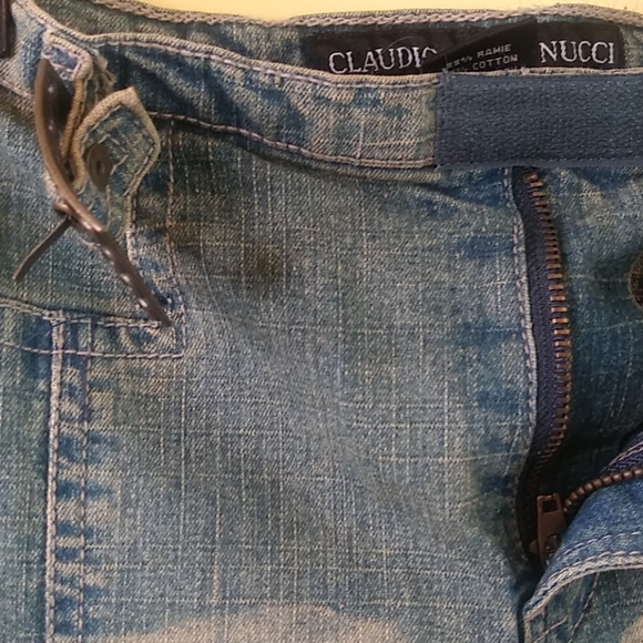 CLAUDIO NUCCI Girls Jeans Skirt Size 14 - Picture 6 of 8